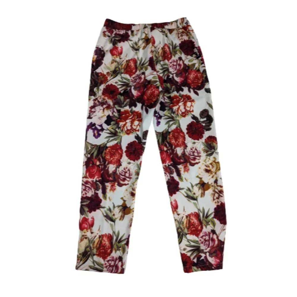 Disney Alice Through the Looking Glass Collection G by Giuliana Floral Pants 4